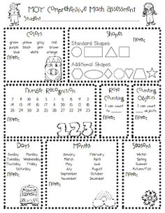 a worksheet with words and pictures on it