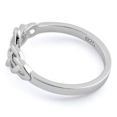 Top of ring height: 9.4mm

Band width: 1.9mm

Shank width: 1.9mm



Metal: 925 sterling silver

Plating: rhodium plated

Finish: high polish Classic Stainless Steel Round Band Rings, Silver Stainless Steel Diamond Promise Ring, Silver Midi Promise Rings, Classic Sterling Silver Promise Bands, Classic Silver Midi Ring With Open Band, Classic Sterling Silver Midi Rings For Formal Occasions, Classic Silver Open Band Midi Rings, Sterling Silver Classic Promise Ring, Sterling Silver Promise Ring In Classic Style