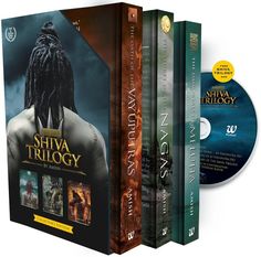 the dvd cover for shava trilogy is shown in front of an image of a man with dreadlocks