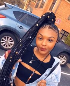 135 Lemonade Braids That Will Bring Your Inner Celebrity Out Feed In Braids Ponytail, Cornrow Ponytail, Box Braids Hairstyles For Black Women, Cute Braided Hairstyles, Braided Cornrow Hairstyles