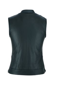 DS287 Women's Premium Single Back Panel Concealment Vest Soft Premium Drum Dyed Milled Cowhide 1.0 - 1.1mm. Single panel back ideal for easy accessorizing with patches and club logos, embroidery or airbrushed art work. Front silver metal zipper hidden under snap-placket blocks wind & rain. 2 upgraded style concealed gun pockets between the snap and the zipper made of special heavy duty textile with built-in holsters and snap closure. Inside cell phone pocket. Reinforced shoulder support for supr Turquoise Belt, Leather Motorcycle Gloves, Shoulder Support, Motorcycle Vest, Biker Vest, Biker Shirts, Smart Women, Leather Cuts, Motorcycle Women