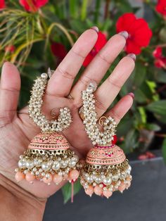 Jhumka Love - Tanzore Painting with Mogra Pearls and Stones 😍 Make these beautiful Jhumkas yours today s🛍♥️ Limited Edition ✨️ Fusion Style Wedding Jhumkas For Festivals, Fusion Style Jhumkas For Wedding And Navratri, Fusion Style Wedding Jhumkas For Navratri, Fusion Style Festive Jhumkas With Stone Work, Fusion Meenakari Jhumkas For Wedding, Fusion Style Wedding Jhumkas With Meenakari, Festive Fusion Jhumkas With Stone Work, Fusion Style Meenakari Jhumkas For Wedding, Fusion Kundan Jhumkas With Gota Work