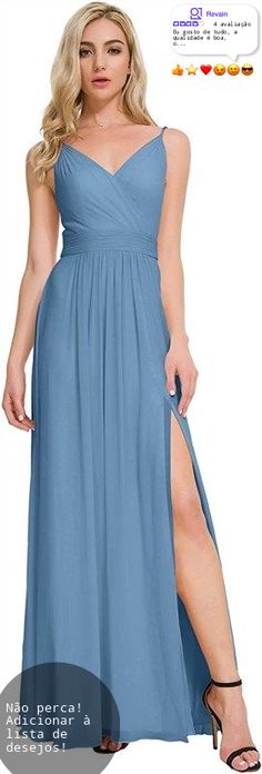 👗 Alicepub Chiffon Evening Bridesmaid Dresses - Women's Clothing | 7 Avaliações de usuários Blue Formal Dresses Long, Blue Formal Dresses, Evening Gowns Online, Mint Green Bridesmaid Dresses, Off Shoulder Bridesmaid Dress, Bridesmaid Dresses Chiffon, Womens Bridesmaid Dresses, Sage Green Bridesmaid Dress, Gown Fashion