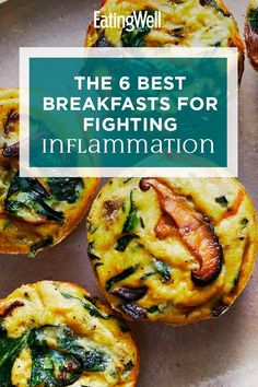 Here are the best ways to start your day if you're trying to reduce inflammation. Anti Inflammation Baking, Low Inflammatory Breakfast, Inflammation Diet Breakfast, Low Purine Breakfast, Non Inflammatory Breakfast, Anti Inflammation Breakfast Ideas, Low Inflammation Breakfast, Anti Inflammation Diet Breakfast, Anti Inflammation Breakfast Recipes