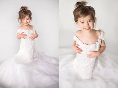 Baby Girl In Wedding Dress, Daughter And Wedding Dress Photo Ideas, Daughters In Moms Wedding Dress, Daughter Holding Wedding Dress, Photos Of Daughter In Wedding Dress