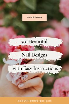 These easy nail designs are for those women who are already getting tired of having those single tone nail designs or having similar boring patterns. Even if you are not an expert artist, you can still make your nails a masterpiece. Here are some of the best and simple yet wonderful nail art designs that can make people ask “What’s the special occasion?”  #naildesigns #nails #nailideas #nailart #nailacrylic Quick And Easy Nail Designs, Nails To Do At Home, Super Easy Nail Designs, Shellac Nails At Home, Easy Nail Designs For Beginners, Fun Nail Designs, Trending Nail Polish Colors, Nail Designs For Beginners, Rose Nail Design