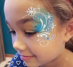 Winter Face Paint, Princess Face Paint, Fox Face Paint, Frozen Face Paint, Halloween Face Paint Designs, Princess Face Painting, Fairy Face Paint