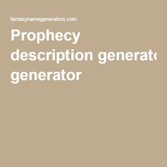 the words backstory description general generator are in white on a beige background with an orange and