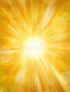 the sun shines brightly on an orange and yellow background royalty photo - illustration stock