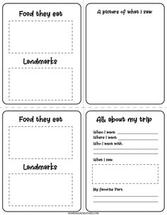 printable food labels for kids to help them learn how to make their own words