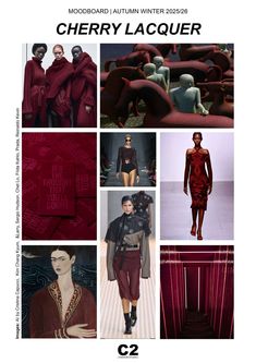 2025 2026 Fashion Trends: WGSN and Coloro Reveal the Key Colors for the Autumn Winter Season - C2 Fashion Studio Fall 2023 Fashion, Winter Typ, Outfit Trends, Mood Board Fashion