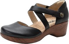 Alegria by PG Lite Women's Wedge Sandal Womens Sandals Wedges, Leather Wedges, Street Style Looks, Ankle Straps, Cross Straps, Mule Clogs, Strap Heels, Wedge Heels, Wedge Sandals