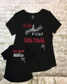 My Class is Full of Treble Makers T-shirt | Music Teacher T-shirt | Music Teacher Appreciation Shirt Music-themed Short Sleeve Tops With Custom Print, Music-themed Custom Print Short Sleeve Tops, Music-themed Cotton T-shirt With Custom Print, Fitted Black Music-themed T-shirt, Black Fitted Music-themed T-shirt, Music-themed Cotton Top, Music-themed Fitted Cotton T-shirt, Fitted Cotton Music-themed T-shirt, Unisex Music-themed Cotton T-shirt