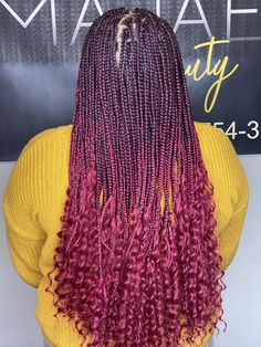 MajaeBeautyBraids Braids W Curls, Baltimore Md, Hairstyle Ideas, Ear Tattoo, Baltimore, Human Hair Wigs, New Hair, Human Hair