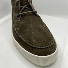 Nib! Longchamp Men’s Suede Ankle Boot. Size 42 (Equivalent To Us Men’s Size 8.5). However, I Wear A Size 10 Us In Adidas And Cole Haan And These Run Large) New, Never Worn. Dark Green. Looks Better In Person. Original Price: $385 Usd. Also Available In Black. Suede High-top Sneakers With Stitched Sole, Suede High-top Sneakers With Rubber Heel Cap, Suede Mid-top Boots, Casual High-top Suede Sneakers With Rubber Heel Cap, High-top Suede Chukka Boots With Branded Insole, Classic Low-top Walking Boots, Sporty Boots With Leather Sole And Round Toe, Classic Low-top Suede Chukka Boots, Classic Low-top Suede Boots