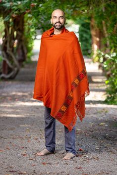 QUALITY. Our meditation shawls are made in northern India, an area known for its master craftsmanship of high-quality garments as well as the land of spiritual pursuance. Your shawl can last a lifetime and be passed down through generations as a symbol of your family’s spiritual and emotional journey. It will carry with it the energy and intention of its users, connecting family members across time and space. VERSATILE. Our meditation shawls have many uses beyond their traditional role in medita Shawl For Men, Meditation Blanket, Meditation Shawl, Wool Shawl Wrap, Meditation Accessories, Yoga Blanket, Om Shanti, Yoga Props, Prayer Shawl