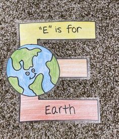 the earth is for earth written on a piece of paper