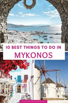 the top ten things to do in mykonos