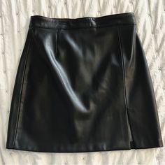 Brand New Without Tags. Perfect Little Black Skirt #Fauxleather #Blackskirt #Miniskirt #Zara #Zaraskirt Black Faux Leather Mini Skirt For Office, Office-appropriate Black Faux Leather Skirt, Black Faux Leather Skirt For Work, Elegant Zara Faux Leather Skirt, Zara Fitted Faux Leather Skirt, Leather Black Skirt, Little Black Skirt, Black Leather Skirts, Zara Skirts