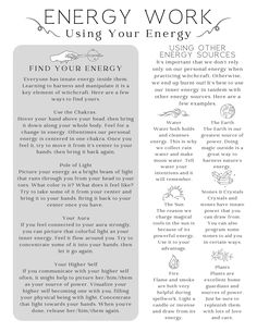 Energy Work Printable Grimoire Pages - Etsy Planet Astrology, Printable Grimoire Pages, Grimoire Pages, Grounding Techniques, Magic Spell Book, Witch Spirituality, Spiritual Journals, Grimoire Book