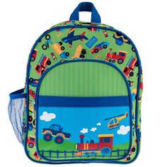 Our brand-new classic backpack is a must have, perfect for school or a weekend adventure! With several incredible patterns to choose from, you're bound to find your kiddo's new go to backpack. Designed with 2 separate storage compartments to help organize the chaos and outside the bag, we added straps, hooks and mesh side pockets to make sure there is always a place for last minute adventure buddies or supplies. This is the backpack you've been searching for!  2 separate storage compartments  1 outside mesh side pocket  For kids 43" to 49", aged 3-6 years Approx. 13.5" x 11" x 4.5" (34.3cm x 27.9cm x 11.4cm) 100% 600D polyester Wipe clean with a damp cloth  Lunchbox Inner mesh pocket. Drink fastener. Front zipper pocket  Screen printed designs with puff ink accents  Fully insulated with wa Kids Backpack Boys, Clear Backpack, Quilted Backpack, Toddler Backpack, Kids Backpack, Boys Backpacks, Bag Boys, Classic Backpack, Organization Help