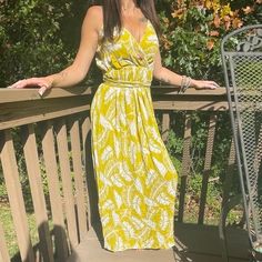 Nwt Maxi Dress. Boho Style, Soft And Flowy. Size Small. Light Yellowish/Green Shade. Adjustable Spaghetti Straps. Xs And Fits Like A Size Small! So Runs A Little Big. Chic Mustard V-neck Maxi Dress, Chic Yellow Maxi Sundress, Chic Sleeveless Mustard Maxi Dress, Yellow Maxi Dress With Spaghetti Straps For Vacation, Yellow Summer Maxi Dress With Spaghetti Straps, Yellow Spaghetti Strap Maxi Dress For Summer, Yellow Maxi Sundress For Day Out, Casual Mustard Maxi Dress For Beach, Mustard Sleeveless Maxi Dress For Brunch