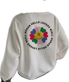 White Short Sleeve Hoodie With Letter Print, White Crew Neck Hoodie With Slogan, White Slogan Crew Neck Hoodie, Casual Short Sleeve Hoodie With Letter Print, Hello Lover, Niall Horan, Trending Shirts, Unisex Shirt, Heavy Cotton