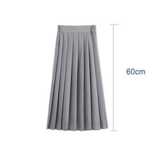 Japanese Student Girls Skirt School Uniform Solid Color Suit Pleated Skirt Short/Middle/Long High School Black Pleated Skirt Bottoms, Solid Pleated School Uniform Skirt, Harajuku Pleated Skort For School, Winter Formal Dresses Long, Harajuku Pleated School Skort, Student Uniform, Japanese Student, Skirt School, Harajuku Black Pleated Skirt