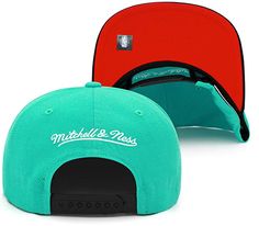 This stylish, officially licensed NBA Mitchell & Ness hat from the Hardwood Classics collection is the perfect way to cap off your outfit. The adjustable snapback means it's comfortable to wear all day. Show your team spirit and support the Vancouver Grizzlies with this classic teal hat. 100% polyester Made in China Raised embroidery Snapback enclosure Officially licensed Throwback Adjustable Snapback Hat For Baseball Season, Throwback Snapback Hat For Game Day, Casual Snapback Hat For Fans, Adjustable Snapback Hat For Fan Merchandise, Adjustable Throwback Snapback Fitted Hat, Adjustable Snapback Hat For Fans, Adjustable Throwback Snapback Hat, Adjustable Team-colored Fitted Hat For Streetwear, Adjustable Team-colored Hats For Streetwear