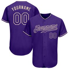 a baseball jersey with the name and number, customize to match your team's uniform