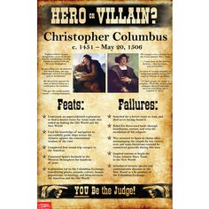 an old poster with two images of the famous characters in shakespeare's play, hero or villain?