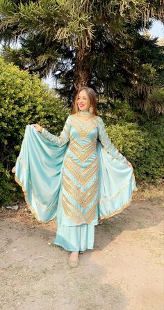 Beautiful Sharara Suits, Sharers Suit, Designer Punjabi Suits Party Wear Indian Weddings, Silk Punjabi Suit, Plazo Suits, Pakistani Formal Dresses, Indian Bridal Fashion