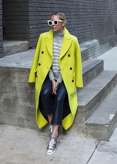 Lime Coat Outfit, Lime Green Sweater Outfit Winter, Lime Green Coat Outfit, Neon Green Jacket Outfit, Neon Green Sweater Outfit, Lime Green Jacket Outfit, Lime Green Sweater Outfit, Green Coat Outfit, Lime Green Outfits