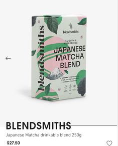 a box of japanese matcha blend is on sale for $ 599 50 and it's only available in japan