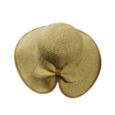 Large bow accent. Ribbon trimmed, 4" wide brim. Ribbon band. One size fits most. 100% paper straw. Imported. Chic Sun Hat With Bow For Vacation, Beige Straw Hat With Upf 50+, Beige Straw Hat With Uv Protection, Summer Boater Hat With Wide Brim And Bow, Spring Fedora Sun Hat With Bow, Wide Brim Boater Hat With Bow For Vacation, Vacation Boater Hat With Bow And Short Brim, Brown Straw Sun Hat For Kentucky Derby, Chic Straw Hat With Bow For Vacation