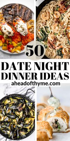 the top 50 date night dinner ideas