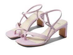 Vagabond Shoemakers Luisa Leather Strappy Sandal - Women's Shoes : Mauve : Make irresistible style addition to your footwear collection, getting Vagabond Shoemakers Luisa Leather Strappy Sandals. Vagabond recommends sizing up if you are in between sizes. Leather upper. Leather lining. Comfort leather insole. Slip-on style. Open toe with sewn toe strap. Multi-strap plain design. Adjustable ankle strap with buckle closure. Block heel. Synthetic outsole. Imported. Measurements: Heel Height: 2 3 4 i Spring Heels With Adjustable Strap And Square Toe, Spring Sandals With Adjustable Strap And Square Toe, Adjustable Leather Sandals With Penny Strap, Spring Heels With Penny Strap And Square Toe, Leather Sandals With Penny Strap For Spring, Spring Sandals With Penny Strap And Medium Width, Spring Sandals With Penny Strap And Single Toe Strap, Spring Leather Heels With Penny Strap, Square Toe Leather Heels With Strap