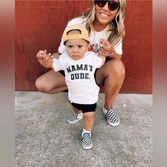 Mama’s Dude T-Shirt Soft Natural, Clothing Co, Mommy And Me, Socks For Sale, Natural Color, Boy Outfits, Bella Canvas, Tops & Tees