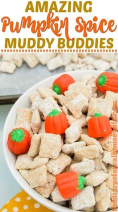 the best pumpkin spice muddy buddies recipe