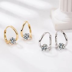 Promote Body Circulation~ Luxury Jewelry Earrings, Magnet Therapy, Mini Earrings, Round Stud Earrings, Diamond Hoop Earrings, Crystal Drop Earrings, Gold Fashion, Elegant Earrings, Luxury Jewelry