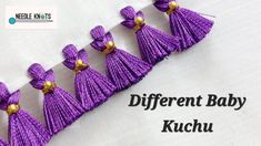 New Kuchu Designs, Tassels Fashion Saree Pallu, Pattu Saree Pallu Kuchu Designs, Baby Kuchu Designs Saree, Sare Kuchulu Designs, Gonde For Saree, New Saree Kuchu Designs, Sarees Kuchulu Designs, Saree Kongu Mullu Designs