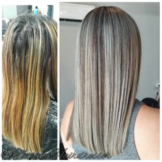 Makeover ash gray hi lights Hi Lights, Grey Hair Journey, Blonde Balayage Highlights