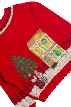 Sweater Loft Ugly Christmas Pullover 059787 Christmas Pullover, Vintage Apparel, Ugly Christmas, Being Ugly, Vintage Outfits, Loft, Christmas