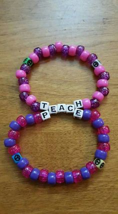 Double Kandi Bracelet, Edm Ideas, Music Festival Makeup