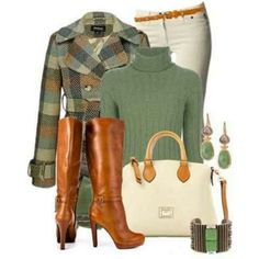 Love this casual outfit. Work Fashion, Brown Boots, Bago, Classy Outfits, Autumn Winter Fashion, Chic Outfits