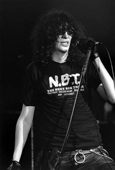 heavy rock singer and guitarist slash performing on stage at the northside music festival in new york city