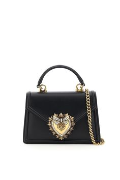 100% Calf leather Interior: 100% Calfskin Leather Mini Bag, Small Tote Bag, Dolce E Gabbana, Leather Cap, Small Tote, Sacred Heart, Roberto Cavalli, Leather Mini, Handbag Backpack