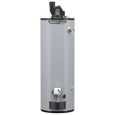 an electric water heater on a white background