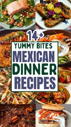 Indulge in 14+ delicious Mexican dinner recipes, perfect for satisfying your cravings with bold and vibrant flavors."  #MexicanFlavors #DinnerInspo #YummyBites #MexicanCuisine #FlavorfulMeals #TacoNight #EasyMexicanMeals Mexican Comfort Food, Savory Sides, Traditional Mexican Dishes, Yummy Bites, Homemade Mexican