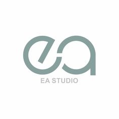 the logo for ea studio, which is designed to look like an o - letter